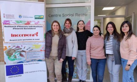 Tavernes reprén el programa Incorpora’t per a facilitar la inclusió sociolaboral a persones en risc d’exclusió￼