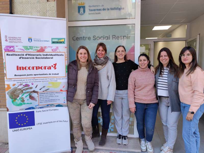 Tavernes reprén el programa Incorpora’t per a facilitar la inclusió sociolaboral a persones en risc d’exclusió￼