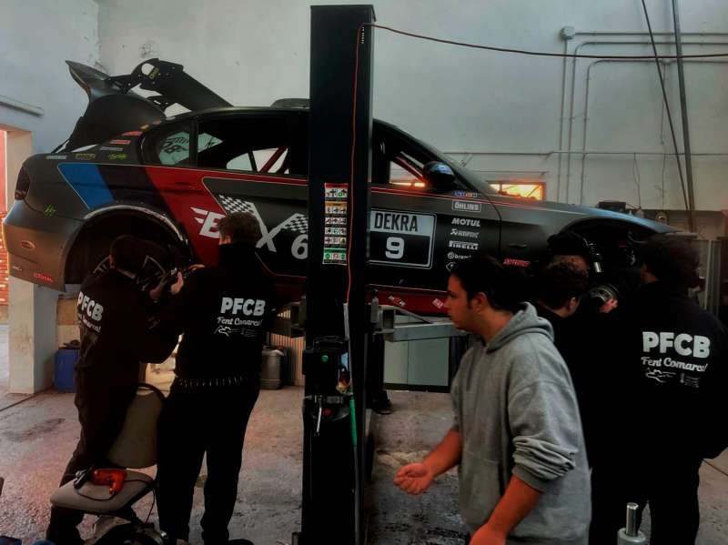 El PFCB Camp de Túria crea un vehicle de competició per a modalitat drift￼