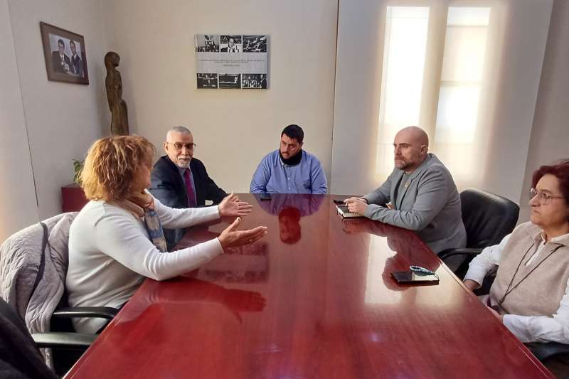 Nules rep al delegat del Front Polisario Sahrauí￼