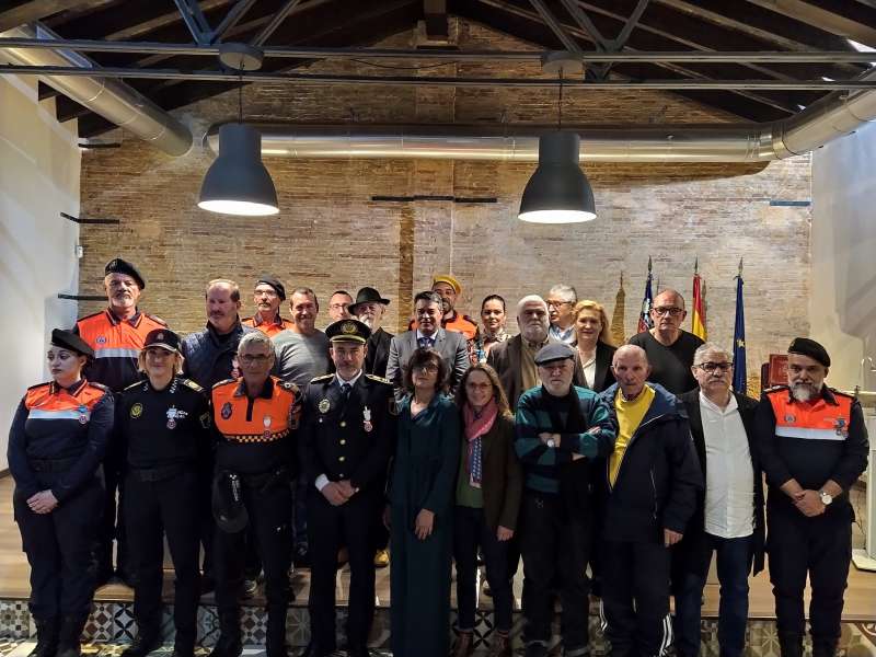 Olocau posa en valor el treball de Protecció Civil en el seu Dia Internacional￼
