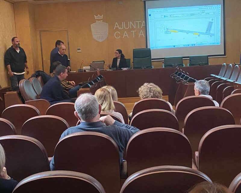 Catarroja organitza xarrades informatives amb el veïnat per explicar les obres del carrer Chapa