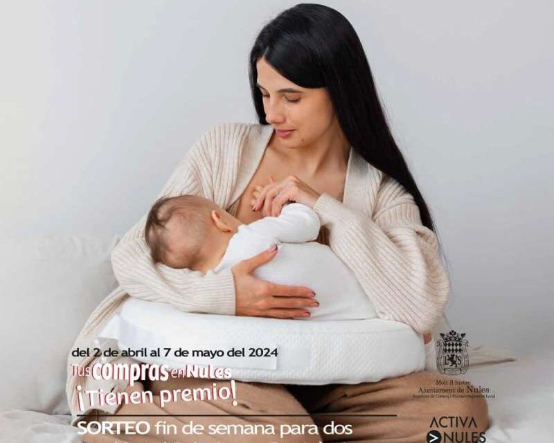 Nules llança una nova campanya per a promoure les compres al comerç local amb motiu del Dia de la Mare