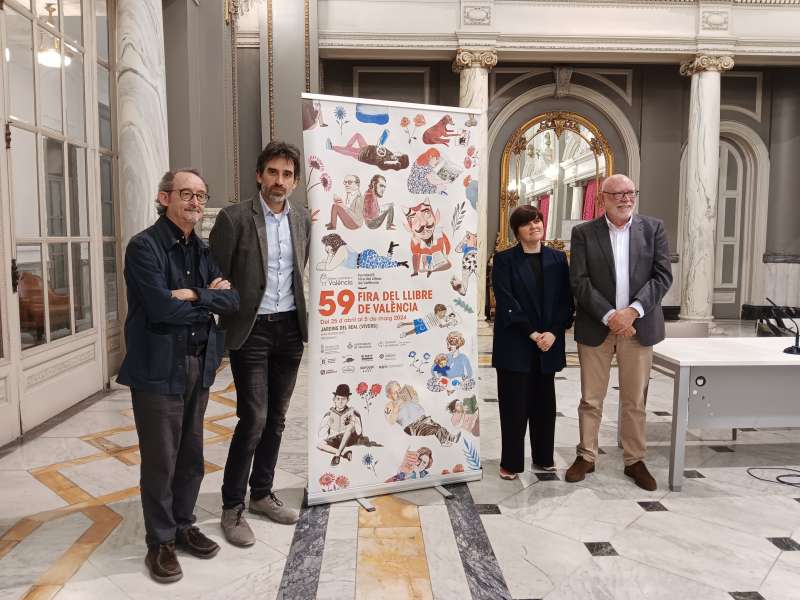 La Fira del Llibre de València arriba enguany a la 59 edició amb 120 casetes, 80 expositors i 1.300 activitats per a tots els públics