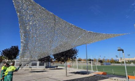 Vila-real instal·la tendals en els espais esportius per a crear zones protegides del sol