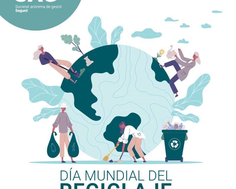 El reciclatge i l’educació ambiental, protagonistes en el Dia Internacional del Reciclatge a Sagunt