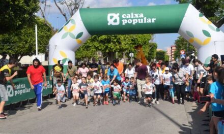 Més de 200 xiquets participen en la Volta a peu de Sedaví