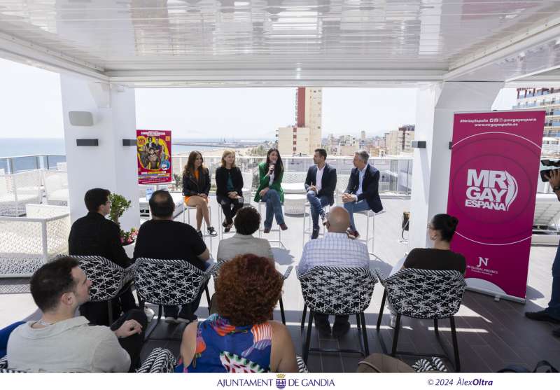 Gandia es prepara per a la celebració de la gran Gala de Mr. Gay Comunitat Valenciana 2024