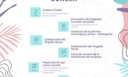 Tradició, música i diversitat centren la programació municipal de juny a Soneja