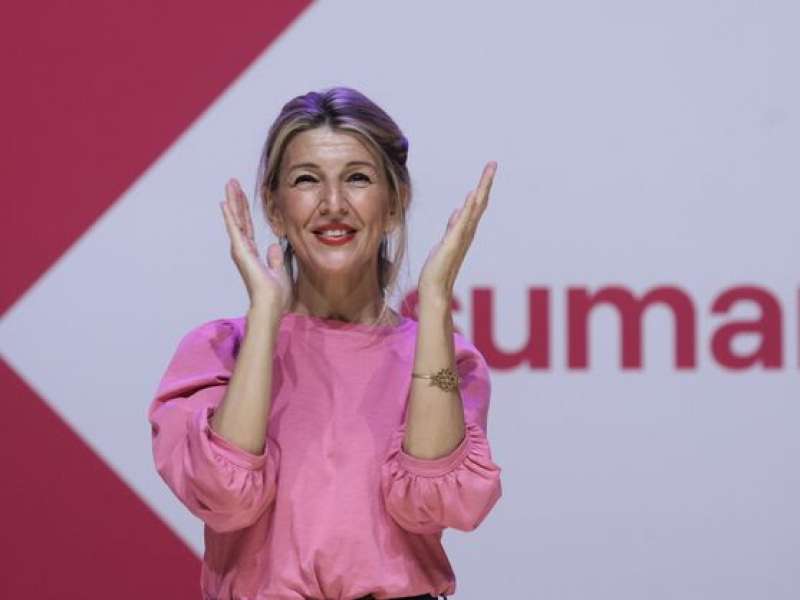 Yolanda Díaz i Feijóo tanquen la seua campanya de les eleccions europees a València