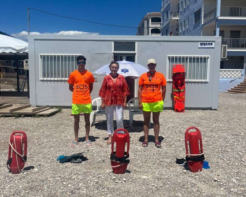 Nules comença la temporada estival amb l’inici del servei de socorrisme en les seues platges