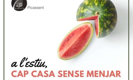 Un total de 120 xiquets de Picassent participen en la campanya ‘A l’estiu cap casa sense menjar’