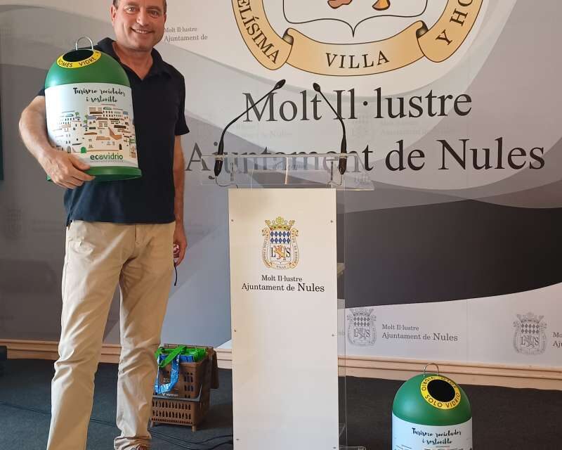 Nules se suma a una iniciativa d’Ecovidrio per a aconseguir la bandera verda del reciclatge