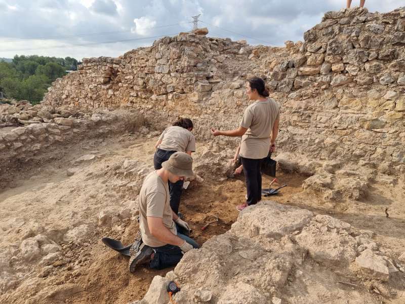 Les excavacions a València La Vella revelen evidències de reocupació en el segle VIII