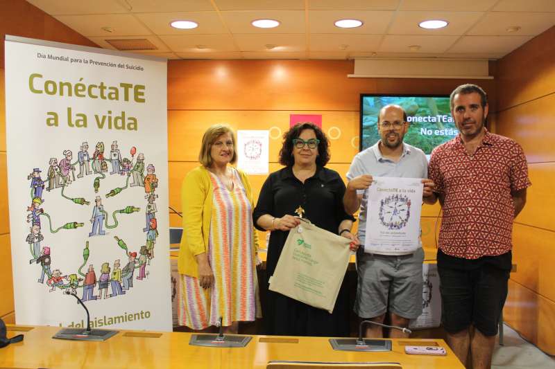 La Diputació de Castelló se suma a la jornada ‘ConéctaTE a la vida, sal del aislamiento’ del Telèfon de l’Esperança per a previndre el suïcidi