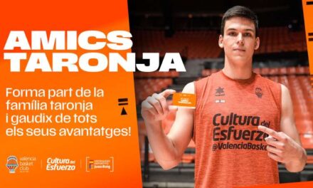 Valencia Basket posa a la venda un carnet per a vincular-se al club si t’has quedat sense abonament