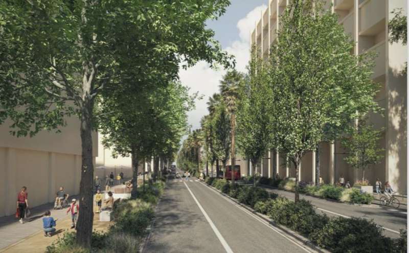 Així es el projecte de Pérez Galdós per a una mobilitat més segura, accessible i sostenible