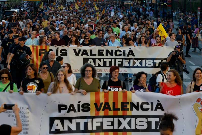 Dues manifestacions recorreran els carrers de València el pròxim 9 d’Octubre