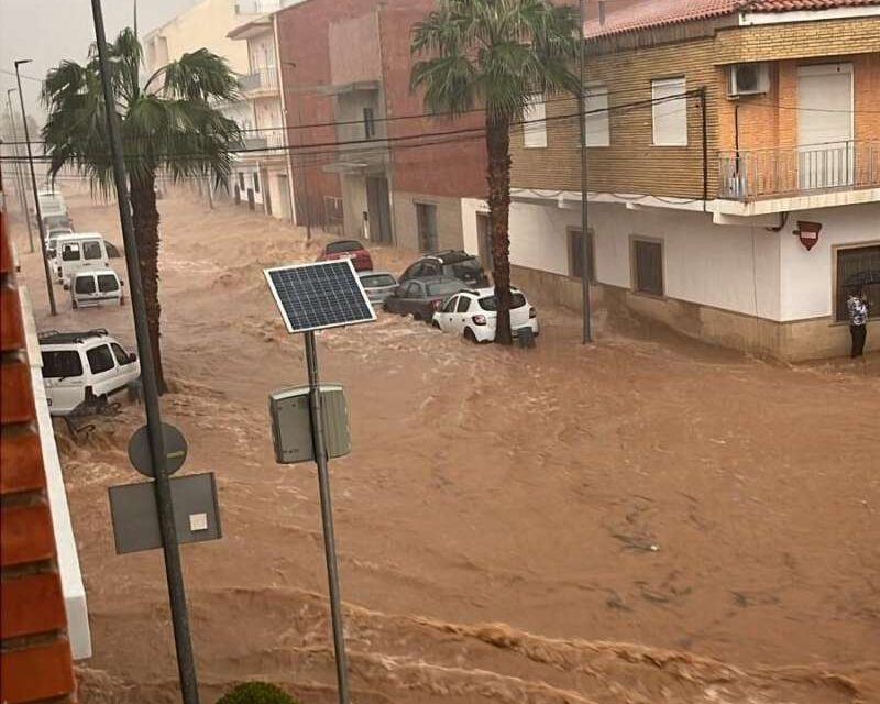 La DANA inunda la Ribera