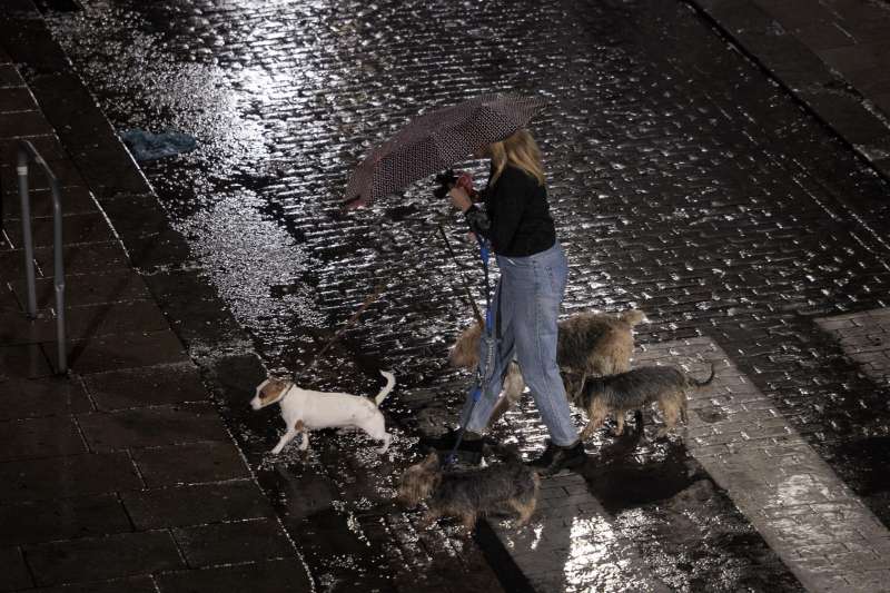 Avís taronja per fortes pluges en tot el litoral de la Comunitat Valenciana