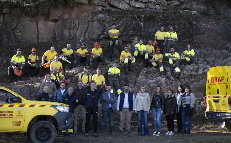 La Diputació de Castelló reforça la lluita contra els incendis amb la posada en marxa de les Brigades Rurals d’Actuació Forestal