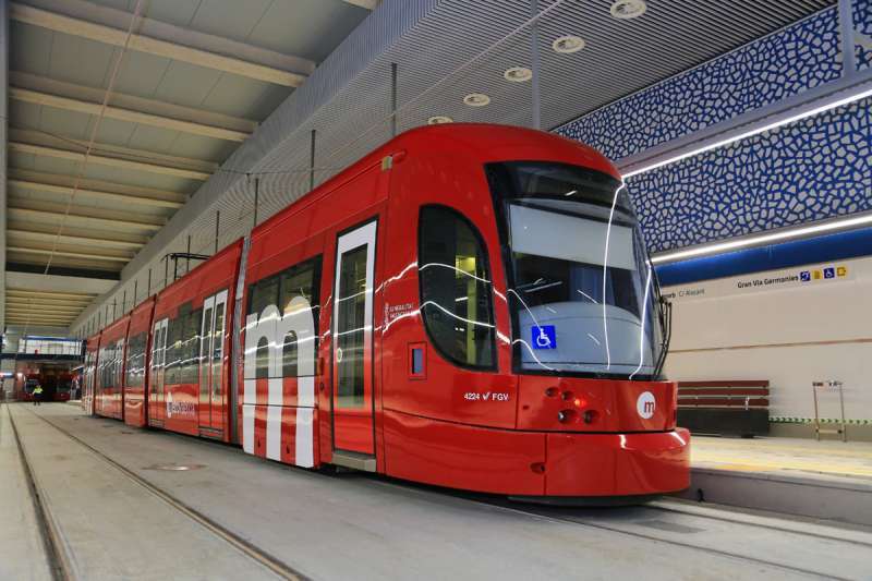 MetroValencia recupera les línies 3, 5 i 9 dimarts que ve