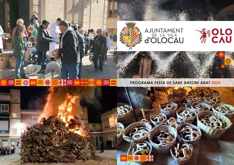 Olocau celebra les Festes en honor a Sant Antoni Abat amb un cap de setmana de diversió i emoció