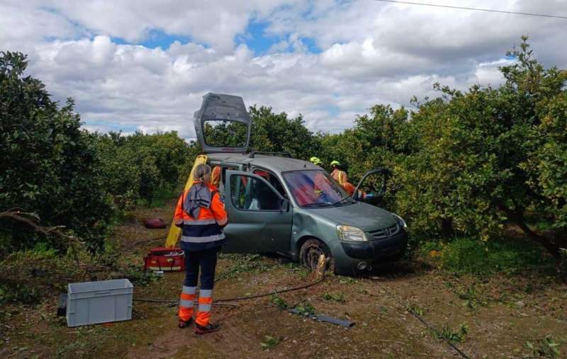 Diversos ferits en un accident de trànsit a Alzira