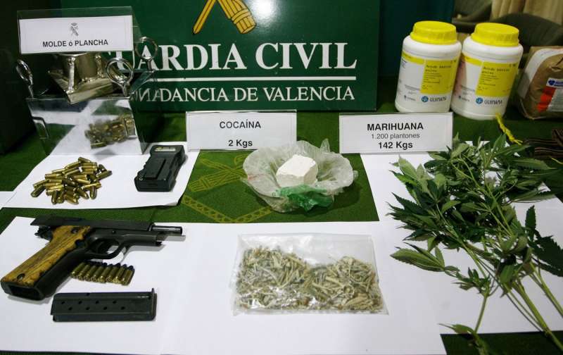 Troben una plantació de marihuana a Busot el consum d’energia de la qual equivalia al de 50 habitatges