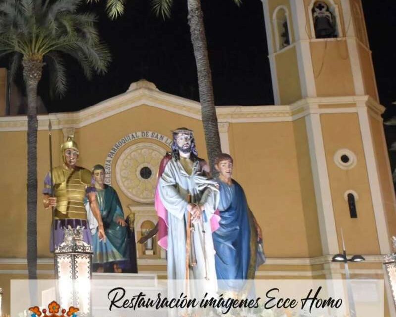 La Germandat de l’Ecce-Homo de Torrent presentarà la restauració de les seues imatges