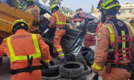 Accident múltiple en l’A-7 a l’altura d’Almussafes