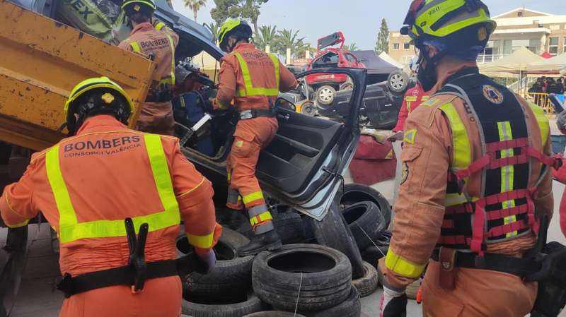 Accident múltiple en l’A-7 a l’altura d’Almussafes