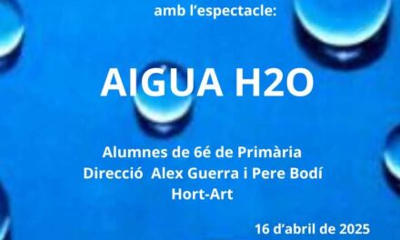 Dansa, consciència ambiental i emocions es donen la ma al CEIP Sant Vicent Ferrer de Faura