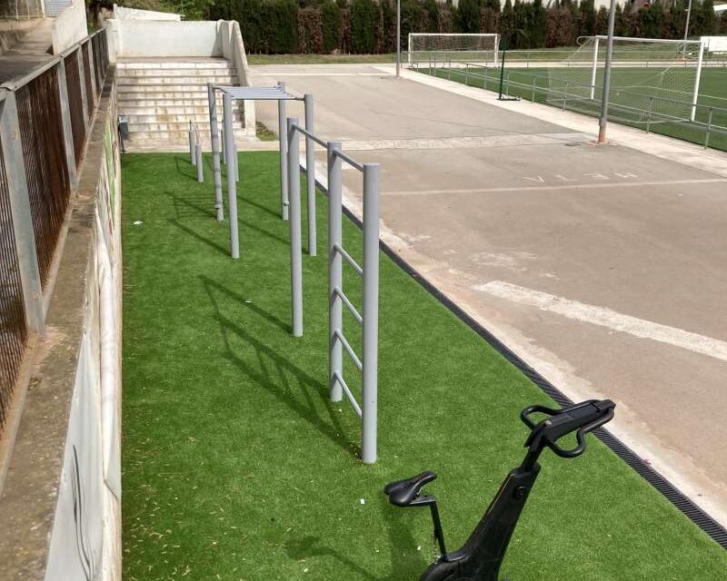 Benifairó de les Valls ja té pista de cal·listènia