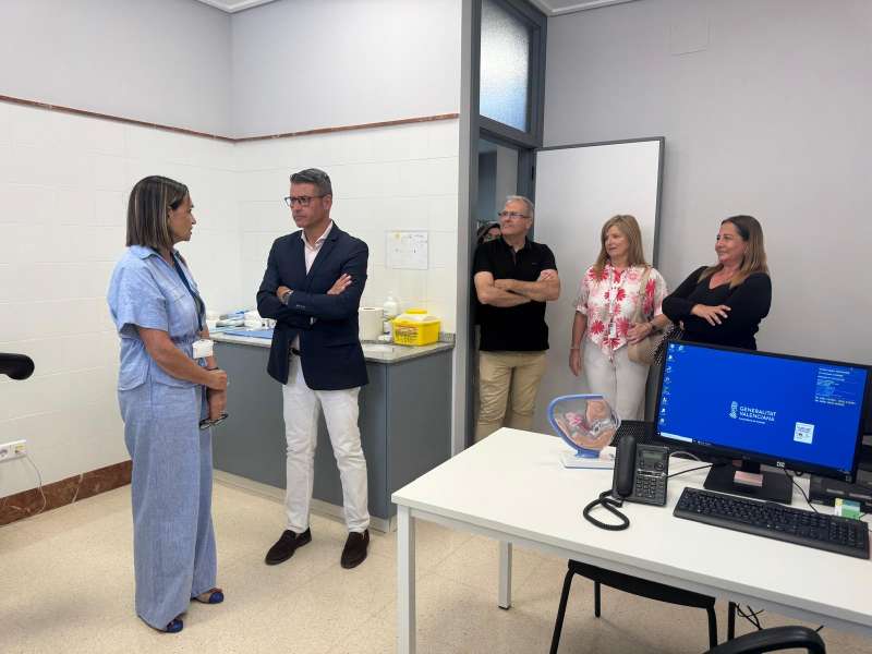 El Centre de Salut d’Almussafes incorpora una nova unitat mèdica