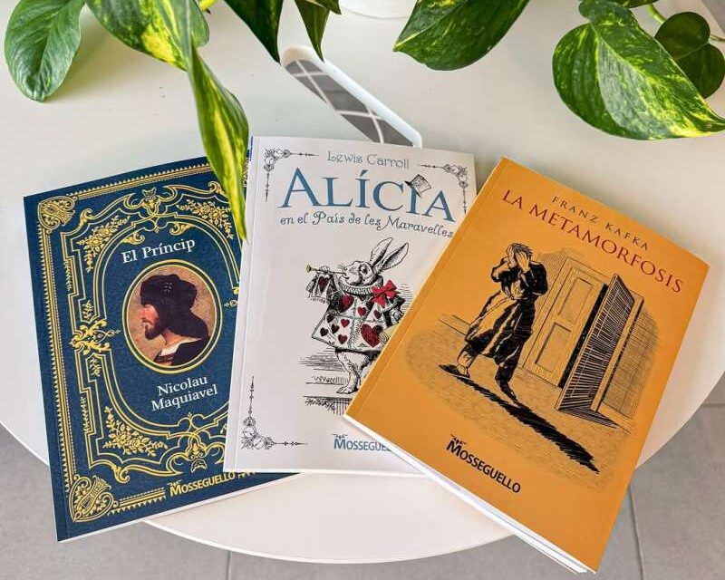 Edicions Mosseguello presenta tres grans clàssics de la lliteratura universal traduïts al valencià