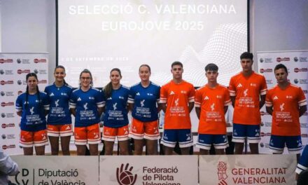 Presentats els equips de la selecció valenciana per a l’Eurojove 2025 de Pilota de mà
