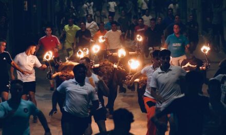 Borriana celebra un tancament de bous embolados de la ramaderia de La Espuela