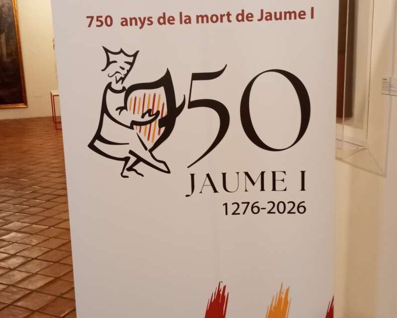 Alzira presenta el logotip per a l’Any Jaume I, en commemoració del 750é aniversari de la seua mort