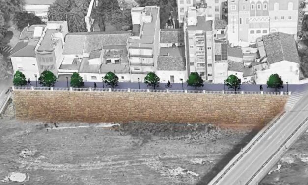 Picanya avança en el projecte del passeig i el mur de protecció al barranc