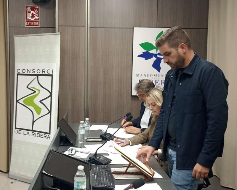 Toni Barea Olmos, nou president del Consorci de la Ribera