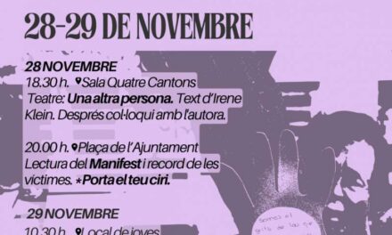 Vilafamés reivindica el 25N amb un programa de reflexió i denúncia