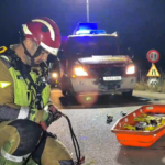 Rescaten als dos ocupants d’un vehicle precipitat en el riu Millars a Vila-real