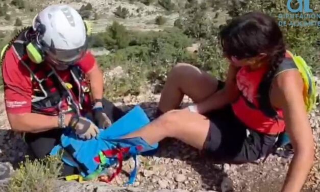 Rescatada una senderista després de lesionar-se prop del cim del Ponoig