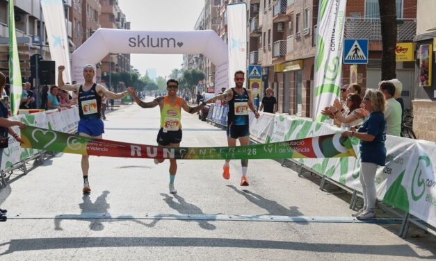 El circuit RunCáncer acomiada maig a Paiporta amb 8.110 euros recaptats i un emotiu pacte en la meta